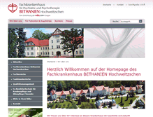 Tablet Screenshot of bethanien-hochweitzschen.de